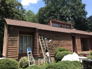 Gastonia, cedar exterior.
