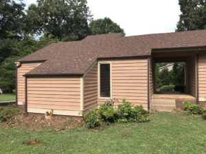 Gastonia, cedar exterior.