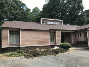 Gastonia, cedar exterior.