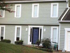 Charlotte, exterior painting.