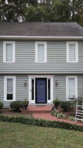 Charlotte, exterior painting.