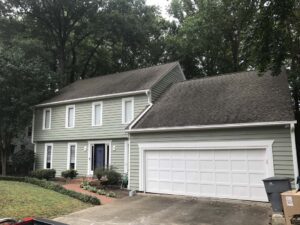 Charlotte, exterior painting.