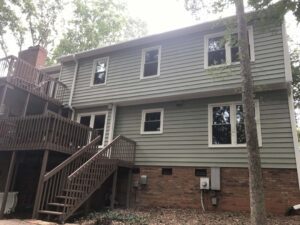 Charlotte, exterior painting.