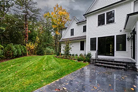 Painting House in Rain